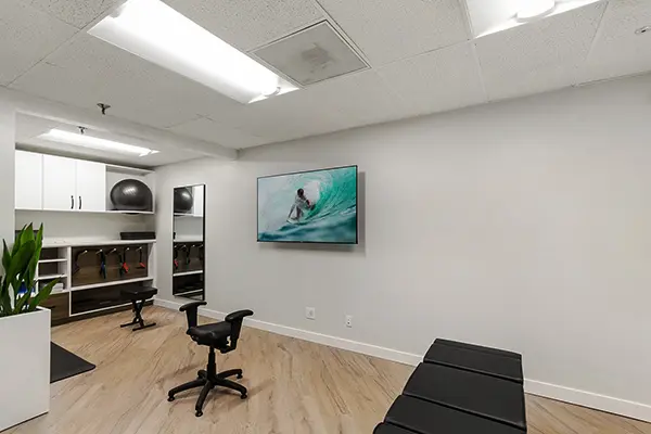 Rehab and exercise corner
