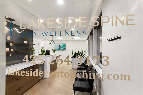 Chiropractic Renton WA Front Door Sign